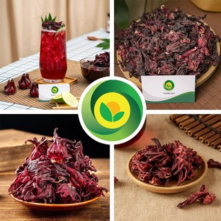 [NGUYÊN BÔNG] Trà Hoa Atiso Đỏ Sunbeleaf (Hoa Bụp Giấm) Hàng Tuyển Chọn, Không Nát