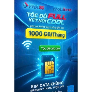 Sim 12FHCM 5G MobiFone 12FDN 12FHN – Internet tốc độ cao (Có eSim)