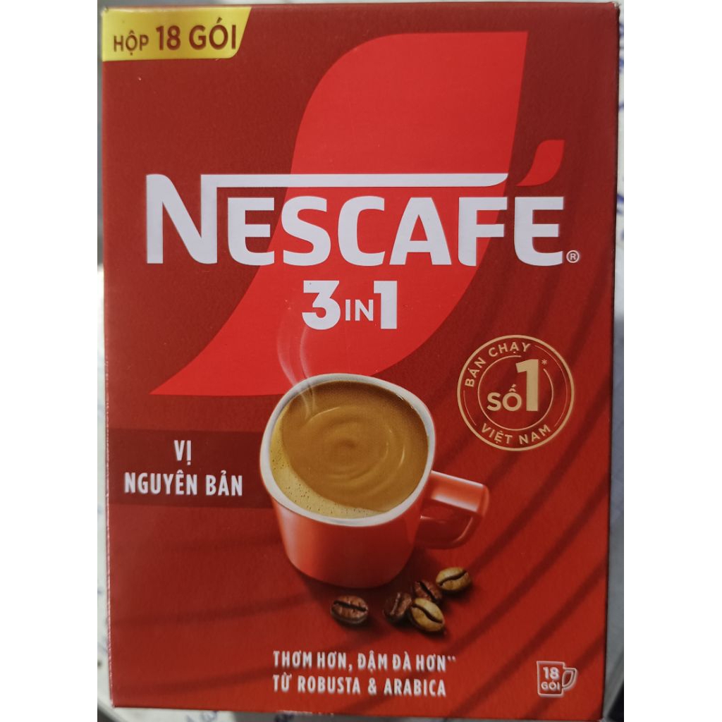 NETCAFE 3 IN 1 MÀU ĐỎ, HỘP 18 gói | Shopee Việt Nam