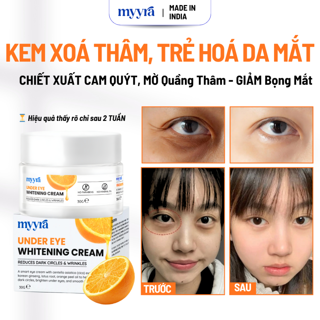 Kem Dưỡng Mắt Nhân Sâm Cam Thảo - Hình ảnh thực tế