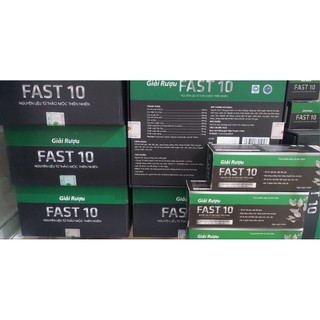 GIẢI RƯỢU FAST 10 – Thanh lọc cơ thể, bảo vệ ga.n, tỉnh táo nhanh sau khi uống rư.ợu b.ia