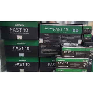GIẢI RƯỢU FAST 10 – Thanh lọc cơ thể, bảo vệ ga.n, tỉnh táo nhanh sau khi uống rư.ợu b.ia