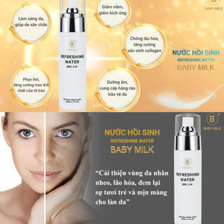 [Hot] Nước Hồi Sinh Refeshing Water Baby Milk (Thay Thế Xịt Khoáng Và Nước Hoa Hồng) - Hàng Hiệu Cao Thiên Nhi