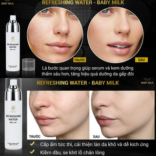 [Hot] Nước Hồi Sinh Refeshing Water Baby Milk (Thay Thế Xịt Khoáng Và Nước Hoa Hồng) - Hàng Hiệu Cao Thiên Nhi