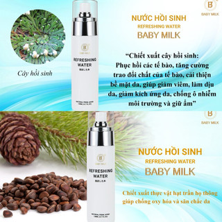 [Hot] Nước Hồi Sinh Refeshing Water Baby Milk (Thay Thế Xịt Khoáng Và Nước Hoa Hồng) - Hàng Hiệu Cao Thiên Nhi