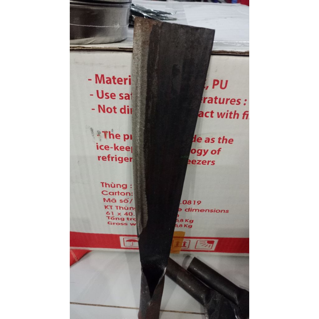 Dao Sắt Chặt Củi, Chặt Xương (Rựa) 40cm, Nặng 600g