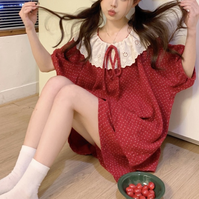 Đồ Bộ Pijama Ngủ Nữ Mùa Hè Quần Đùi Tay Đùi Thắt Nơ Mềm Mát Form Rộng Nhiều Size Dáng Xinh – PONA