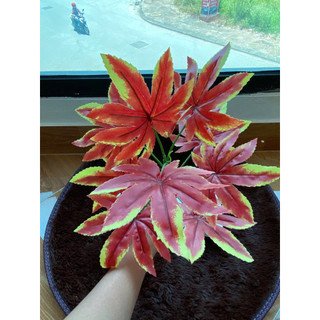 Cây Lá Giả Decor Cây To Trang Trí Cụm 5 Nhánh Bền Đẹp Mọi Không Gian Xanh Phong Cách Hiện Đại