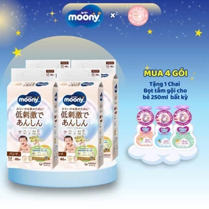 Bỉm dán, Bỉm quần Moony Natural, Moony trắng, Moony Dịu Nhẹ siêu cao cấp cho Bé