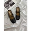 Sục Bệt Nữ Búp Bê Gấp Viền Mũi Phối Nơ Xinh G87