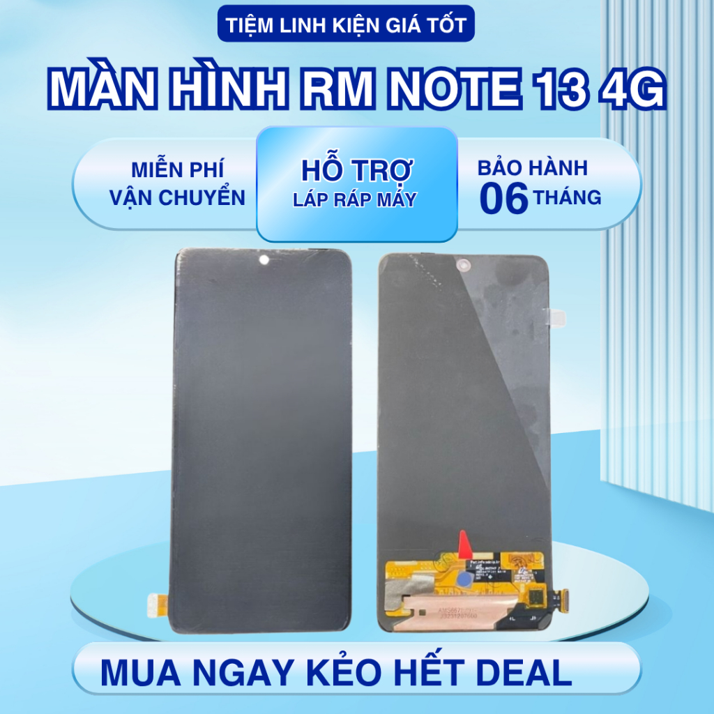 Màn Hình Tương Thích Redmi Note 13 4G, Màn INCELL (Kèm keo) | Shopee ...