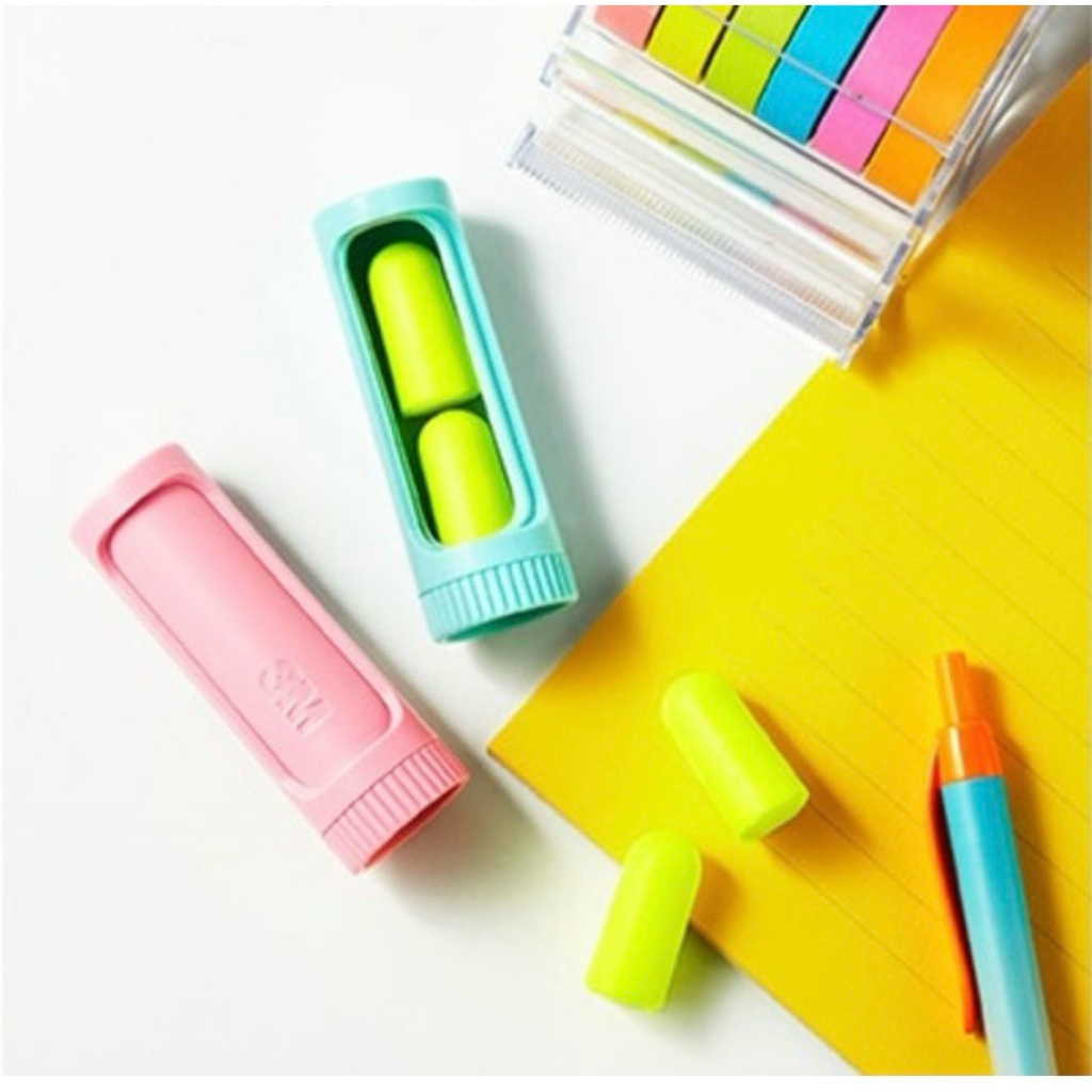 [3M] Nút tai chống ồn Fancy Neon Mint – Mềm mại, dễ chịu, bảo vệ thính giác (1 đôi)
