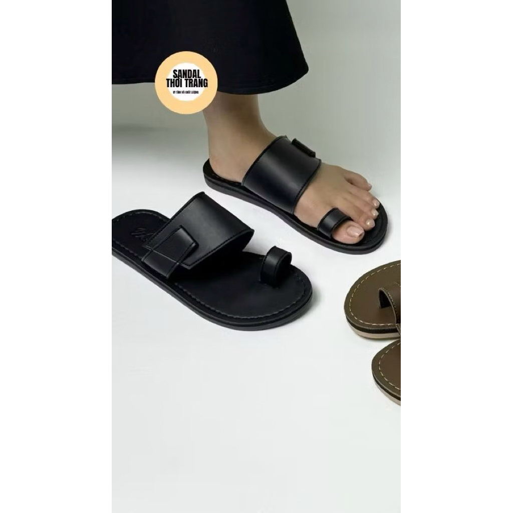 Dép Nữ Quai Ngang Xỏ Ngón Mềm Mại Êm Chân Fom-Size Chuẩn