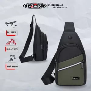 Túi đeo chéo ĐI CHƠI sang trọng ĐC65 M.E.N KÉO XÉO-ĐỨNG-CHỈ ĐỎ [SALE DUY NHẤT]