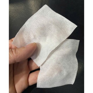 Khăn khô cắt sẵn 1600 miếng nhỏ kích thước 6x7cm, dùng trong phun xăm hoặc spa