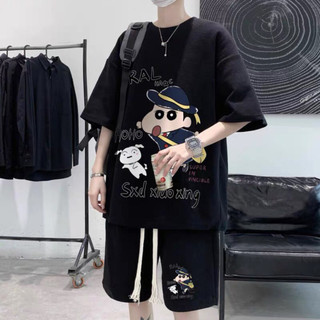 Quần Áo Nam In Hoạt Hình ⚡️ SIÊU PHẨM ⚡️ Sét Đồ Bộ Nam Nữ Mặc Nhà CUSIN đẹp rẻ mới nhất K1