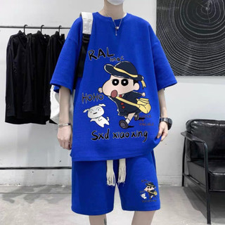 Quần Áo Nam In Hoạt Hình ⚡️ SIÊU PHẨM ⚡️ Sét Đồ Bộ Nam Nữ Mặc Nhà CUSIN đẹp rẻ mới nhất K1