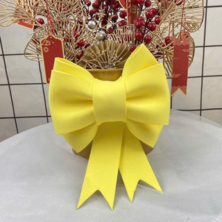 Nơ xốp pastel 20cm đủ màu trang trí noel,decor gói quà, gắn vào giỏ hoa, phụ kiện trang trí handmade { H }
