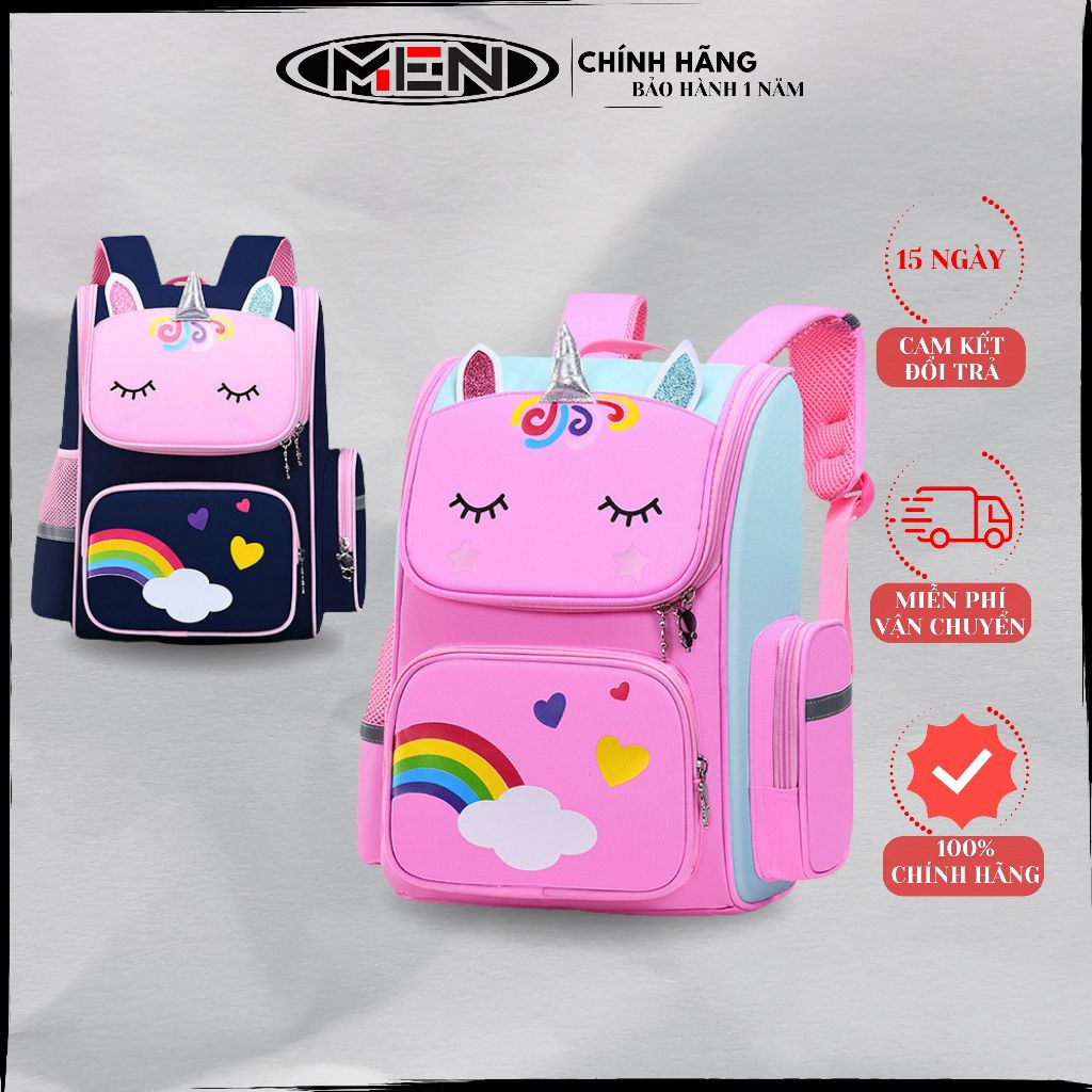 Cặp học sinh siêu cute pouny bộ 3 cái size đại 41cm vải chống xướt [DEAL SỐC]