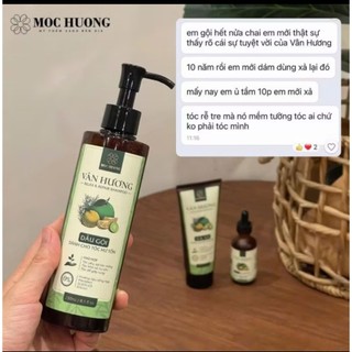 Dầu gội Vân Hương Mộc Hương - 250ml - Phục hồi, giảm căng thẳng và thư giãn từ thiên nhiên