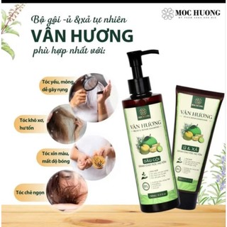 Dầu gội Vân Hương Mộc Hương - 250ml - Phục hồi, giảm căng thẳng và thư giãn từ thiên nhiên