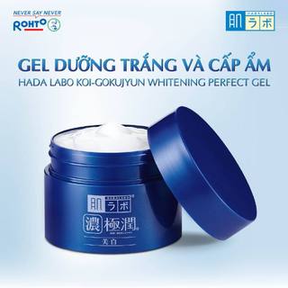 [KOL] Gel hỗ trợ dưỡng sáng da, cấp ẩm Hada Labo Koi-Gokujyun Whitening Perfect Gel 100g