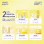 Combo 2 Sữa rửa mặt dưỡng trắng Melano CC Deep Clear Enzyme Face Wash 130g