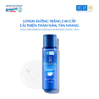 [KOL] Dung dịch dưỡng hỗ trợ sáng da, cải thiện thâm nám Hada Labo Shirojyun Premium Whitening Lotion 170ml