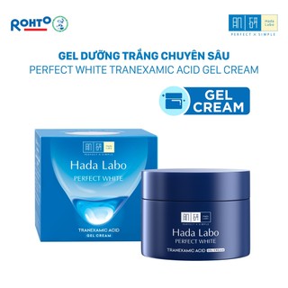 [KOL] Gel dưỡng hỗ trợ sáng da, dưỡng trắng Hada Labo Perfect White Tranexamic Acid Gel Cream 50g