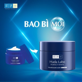 [KOL] Gel dưỡng hỗ trợ sáng da, dưỡng trắng Hada Labo Perfect White Tranexamic Acid Gel Cream 50g