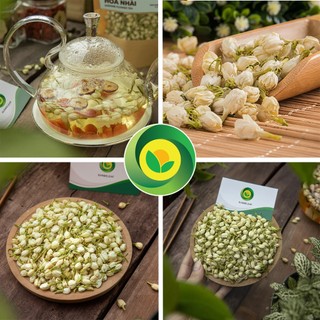 Trà Hoa Nhài Sấy Khô Sunbeleaf - Giảm Căng Thẳng, Giúp Ngủ Sâu, Ngủ Ngon - Túi Zip 100g