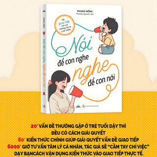 Sách - Nói Để Con Nghe, Nghe Để Con Nói - Bí Quyết Trò Chuyện Với Con Ở Tuổi Dậy Thì - Tiên Phong Books
