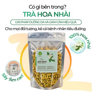 Trà Hoa Nhài Sấy Khô Sunbeleaf - Giảm Căng Thẳng, Giúp Ngủ Sâu, Ngủ Ngon - Túi Zip 100g
