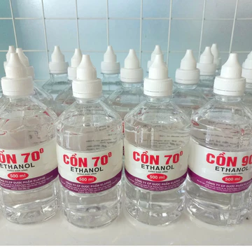 [1 thùng 24 chai] Cồn y tế 70, 90 độ, sát trùng, sát khuẩn vật dụng, spa, xịt khuẩn an toàn 500ml