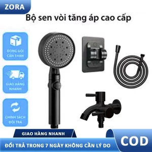 Vòi sen tăng áp 5 chế độ nước không nút bật tắt,lắp đặt dễ dàng vòi hoa sen vòi sen tăng áp cực mạnh