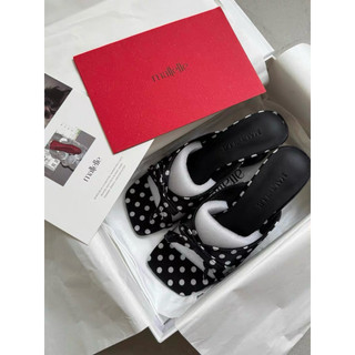 Giày cao gót chấm bi nữ “ Polka Dot Bow Heels”