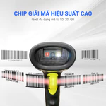 Máy bắn mã vạch Kaw 2D Hàng Chính Hãng, Không Dây, Bluetooth 5.0, Quét Mã Vạch Đa Tia Mã 1D, Mã QR - Bảo hành 12 tháng — ảnh 7