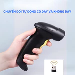 Máy bắn mã vạch Kaw 2D Hàng Chính Hãng, Không Dây, Bluetooth 5.0, Quét Mã Vạch Đa Tia Mã 1D, Mã QR - Bảo hành 12 tháng — ảnh 8
