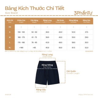 3PhầnTư - Quần Short Thể Thao Vải Sorona Ngô Co Giãn 4 Chiều Thoáng Khí - BSHM24003