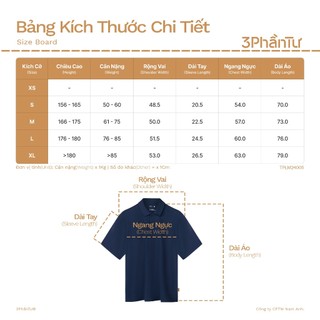 3PhầnTư - Áo Polo Nam Trơn Dáng Relax Vải Sorona Từ Ngô Co giãn 4 Chiều Thoáng Khí - TPLM24005