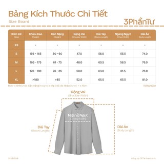 3PhầnTư - Áo Sơ Mi Nam Trơn Dáng Regular Tay Dài Vải Knit Co Giãn Ít Nhăn, Thoáng Khí, Nhanh Khô - TSTM24002
