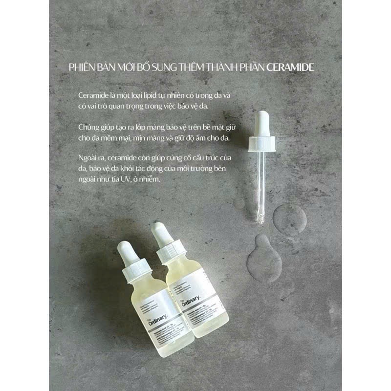 Thiết kế của Serum Dưỡng Ẩm Hyaluronic Acid Tiêu Chuẩn
