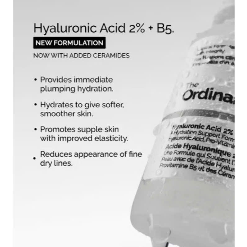 Sử dụng Serum Dưỡng Ẩm Hyaluronic Acid Cao Cấp trong đời sống