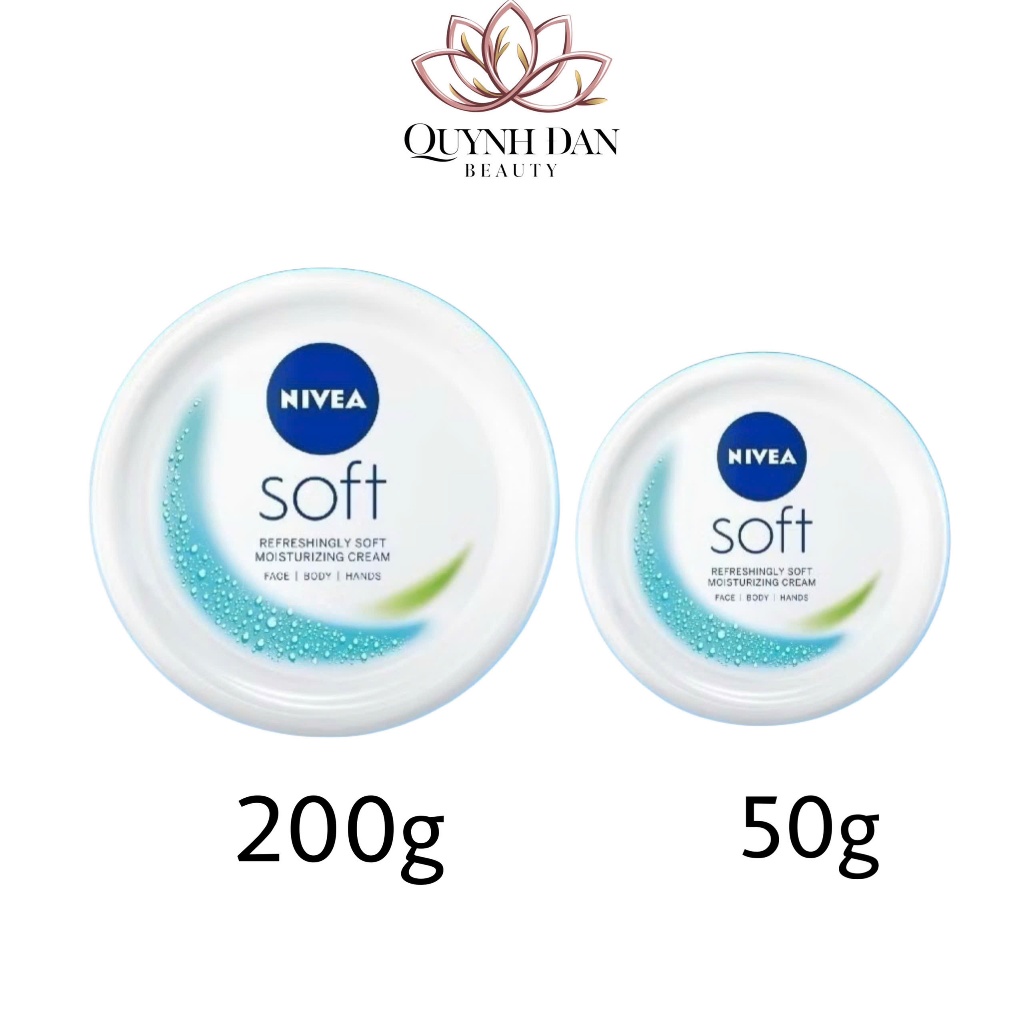 Kem Dưỡng Mềm Da NIVEA Soft Crème 50 ml / 200 ml