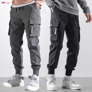 Quần dài kaki Nam ống suông túi hộp chất dày co giãn quần dáng đẹp dây nai 45-80KG k1