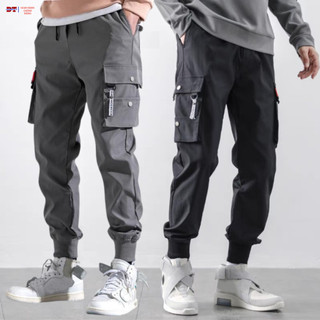 Quần dài kaki Nam ống suông túi hộp chất dày co giãn quần dáng đẹp dây nai 45-80KG k1