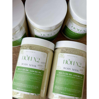 NÕN X2 NÂNG CẤP - BỘT TẮM HỮU CƠ HỖ TRỢ CẤP ẨM, PHỤC HỒI, LÀM MỊN DA 200gr/500gr