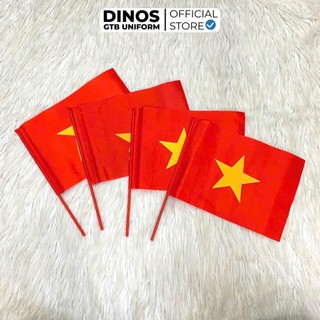 Cờ Đỏ Sao Vàng Việt Nam Dinos Kích Thước 72x92cm Treo Cổng Nhà, Trường Học, Cơ Quan