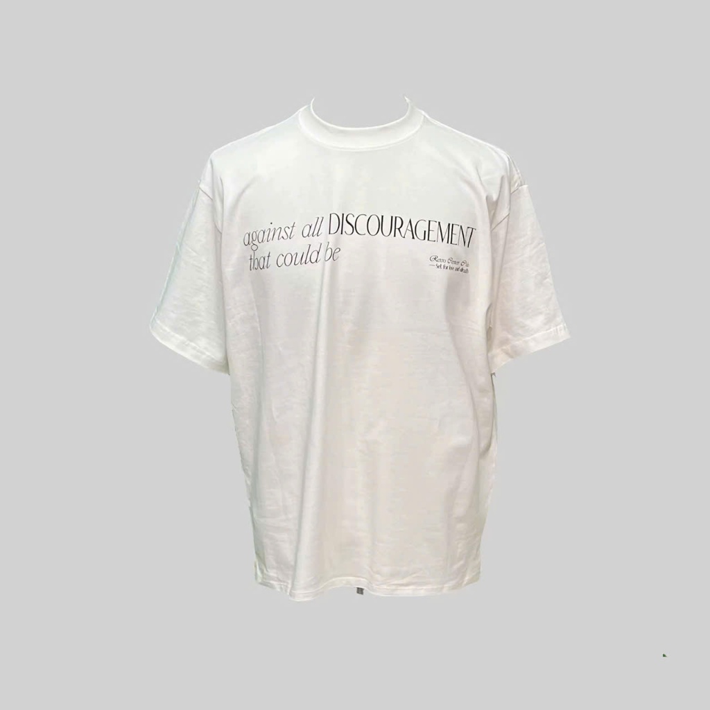 Áo thun Stee Cổ tròn DISCOURAGEMENT Localbrand I CVCVNI Unisex