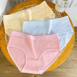 COMBO Quần lót nữ cotton cao cấp kháng khuẩn khử mùi, Quần chip nữ cạp vừa tôn dáng DEVARI L2020